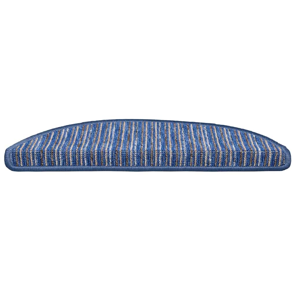 Tappetini Per Scale Autoadesivi 15 Pcs Blu 56 X 17 X 3 cm - Image 6