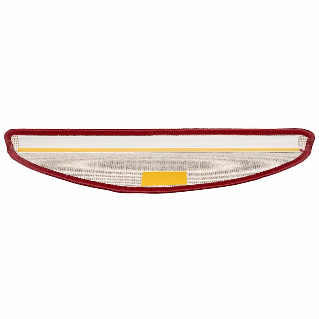 Tappetini Per Scale Autoadesivi 15 Pcs Rosso 56 X 17 X 3 cm - Image 6