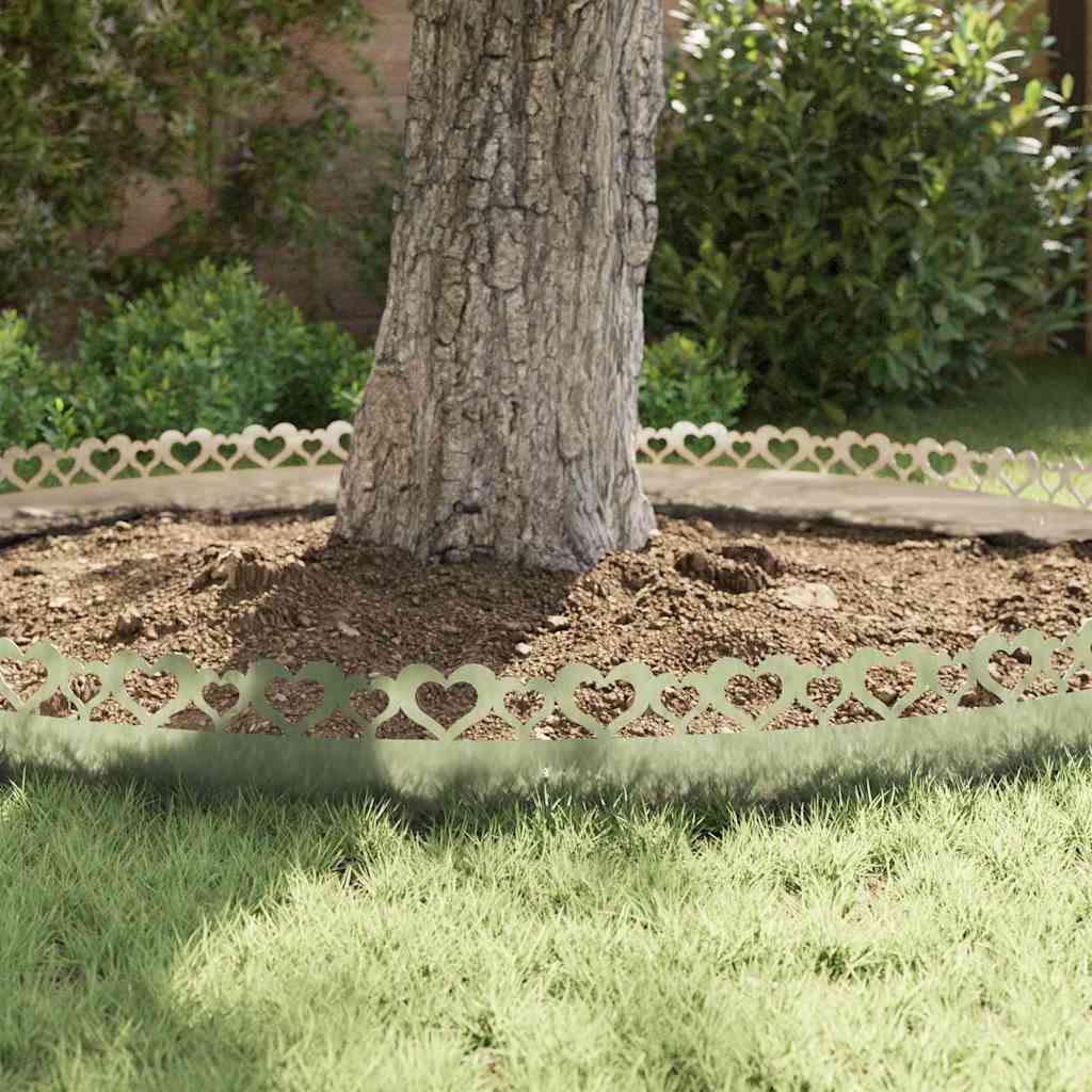 Bordure Per Prato 10 Pcs Argento 103 X 0,05 X 22 cm - Image 5