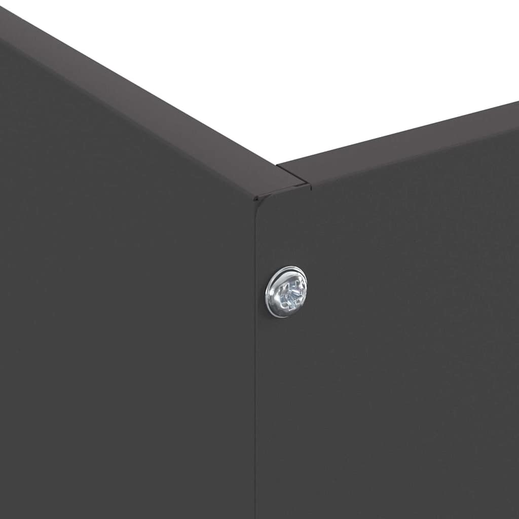 Bordura Per Prato Nero 50 X 50 X 13 Cm Acciaio - Image 5