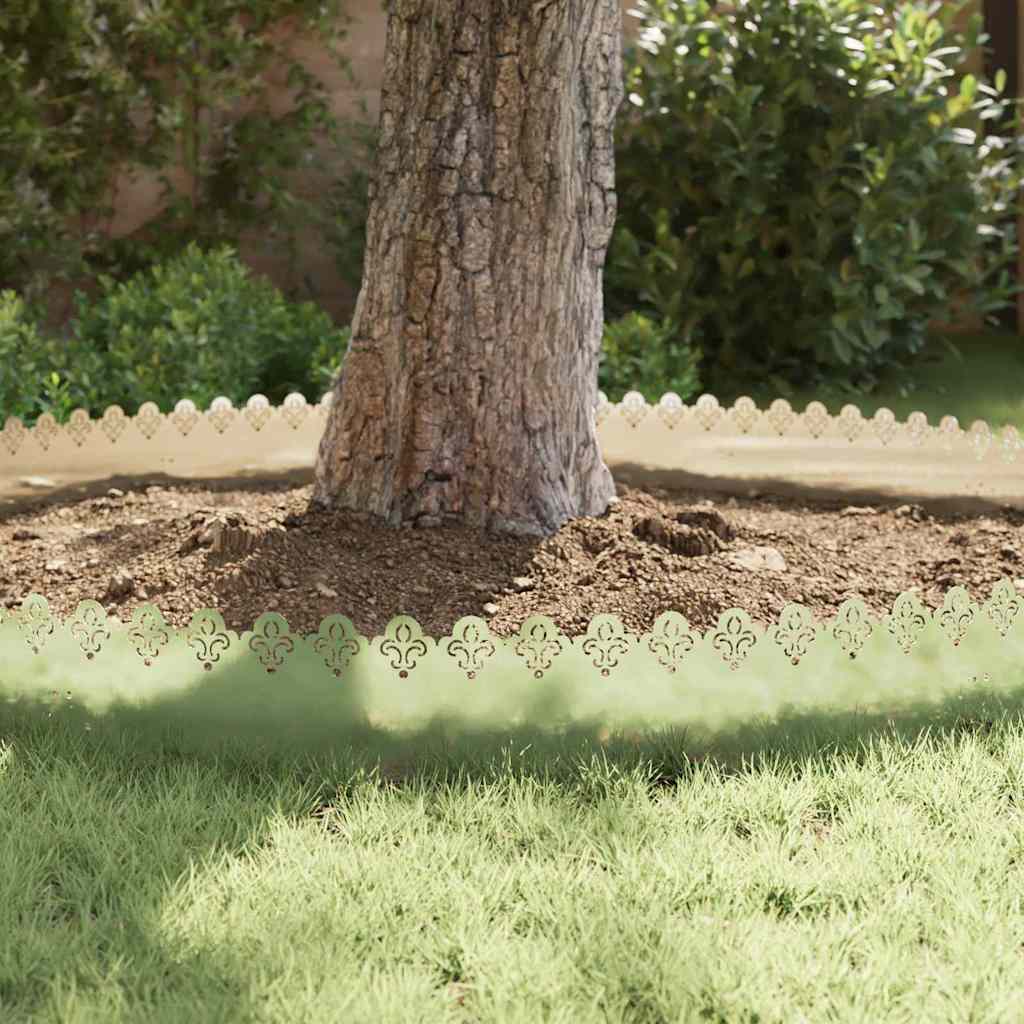 Bordure Per Prato 30 Pcs Argento 103 X 0,05 X 22 cm - Image 5