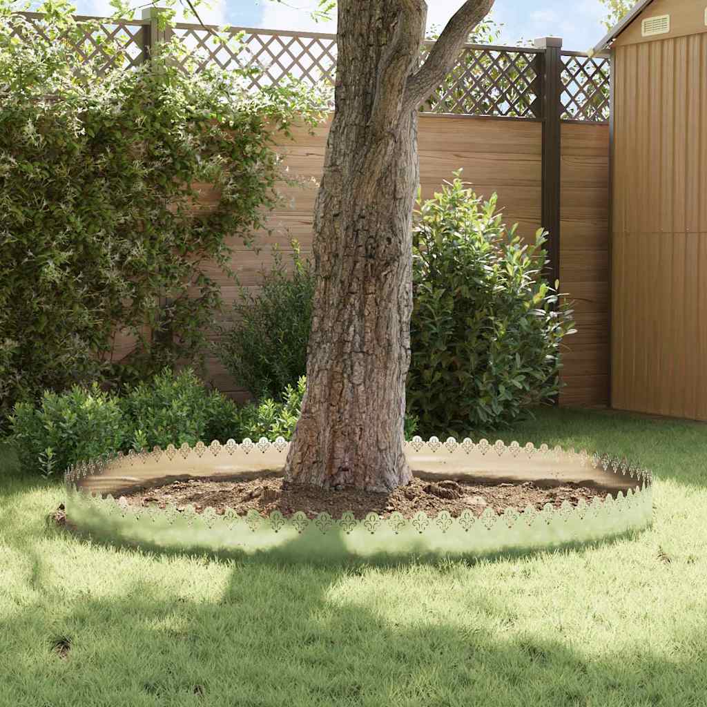 Bordure Per Prato 10 Pcs Argento 103 X 0,05 X 22 cm - Image 4