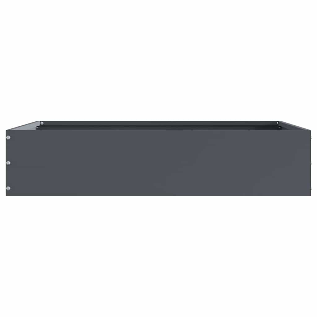 Bordura Per Prato 6 Pcs Antracite 60 X 60 X 13 Cm Acciaio - Image 6