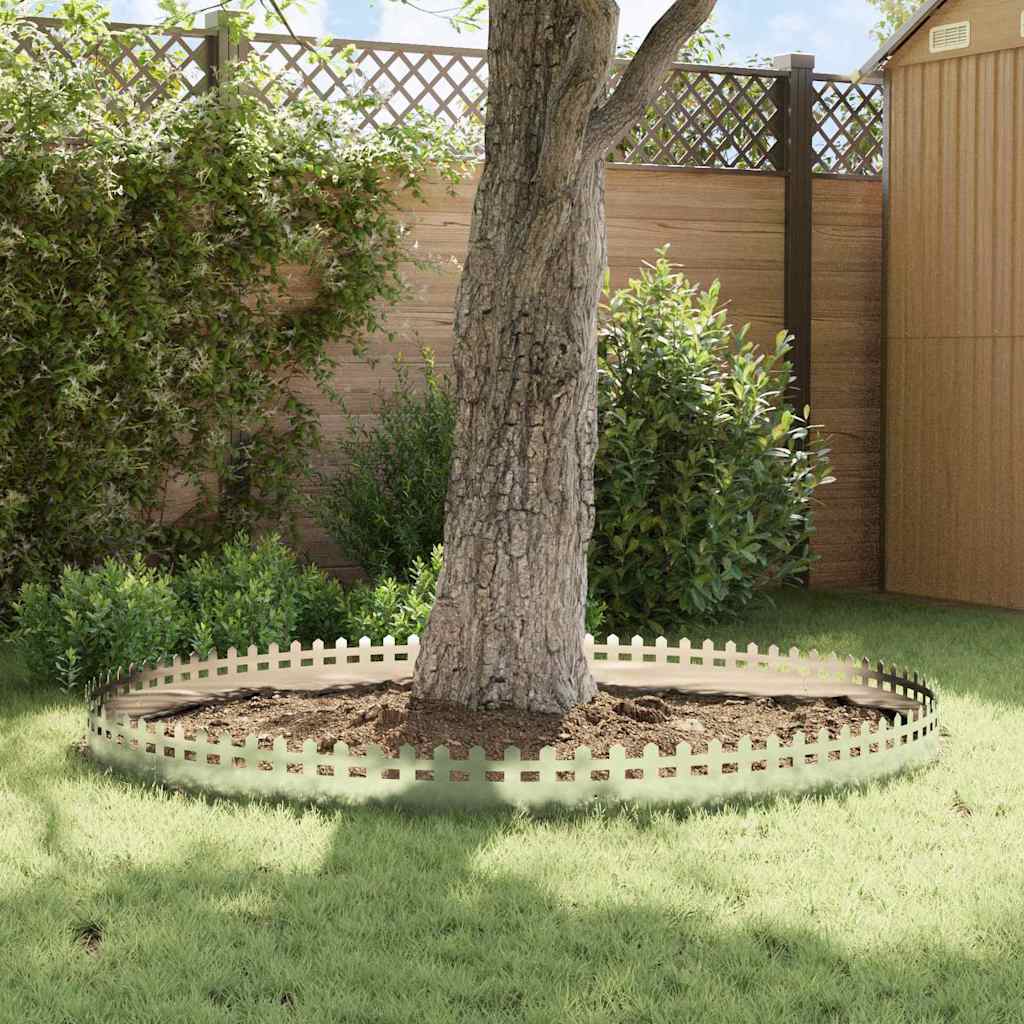 Bordure Per Prato 20 Pcs Argento 103 X 0,05 X 22 cm - Image 4