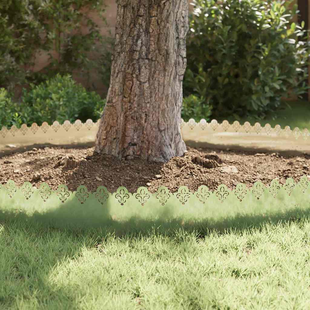 Bordure Per Prato 10 Pcs Argento 103 X 0,05 X 22 cm - Image 5