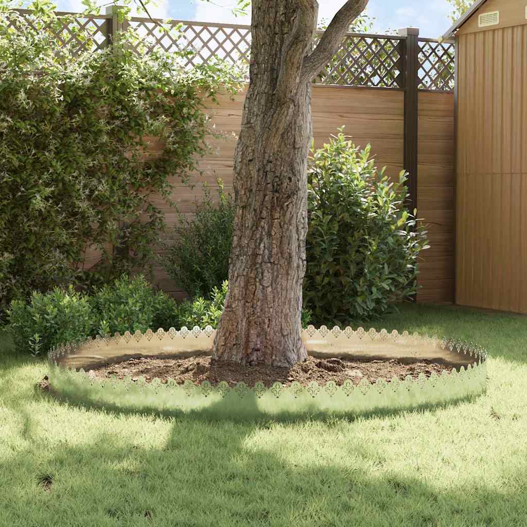 Bordure Per Prato 10 Pcs Argento 103 X 0,05 X 22 cm - Image 4