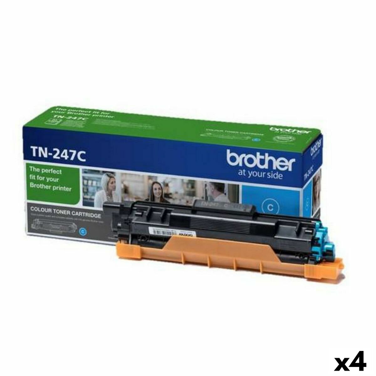 Toner Brother Hll Ciano (4 Unità)