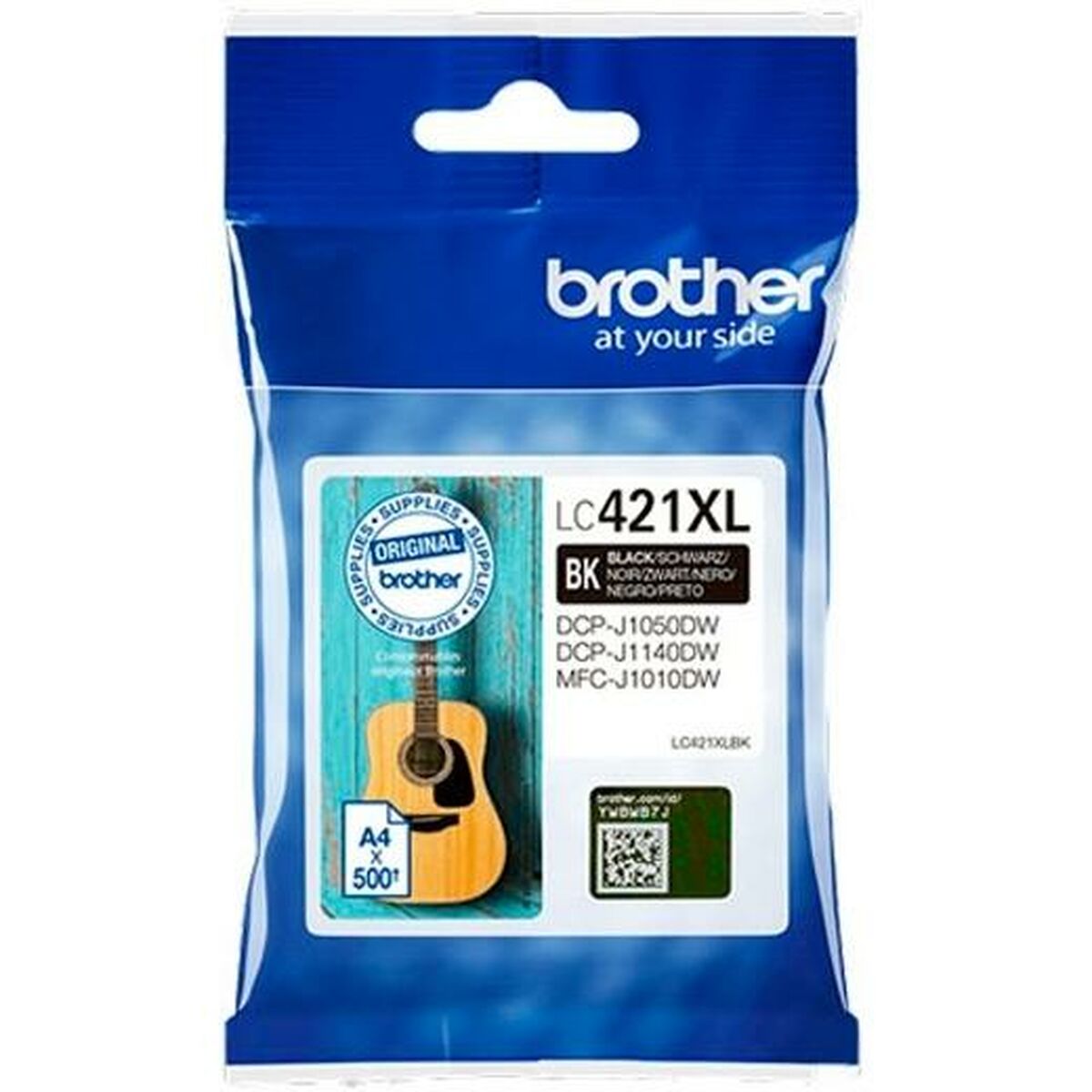 Cartuccia Ad Inchiostro Originale Brother Lc421xl Nero (5 Unità)