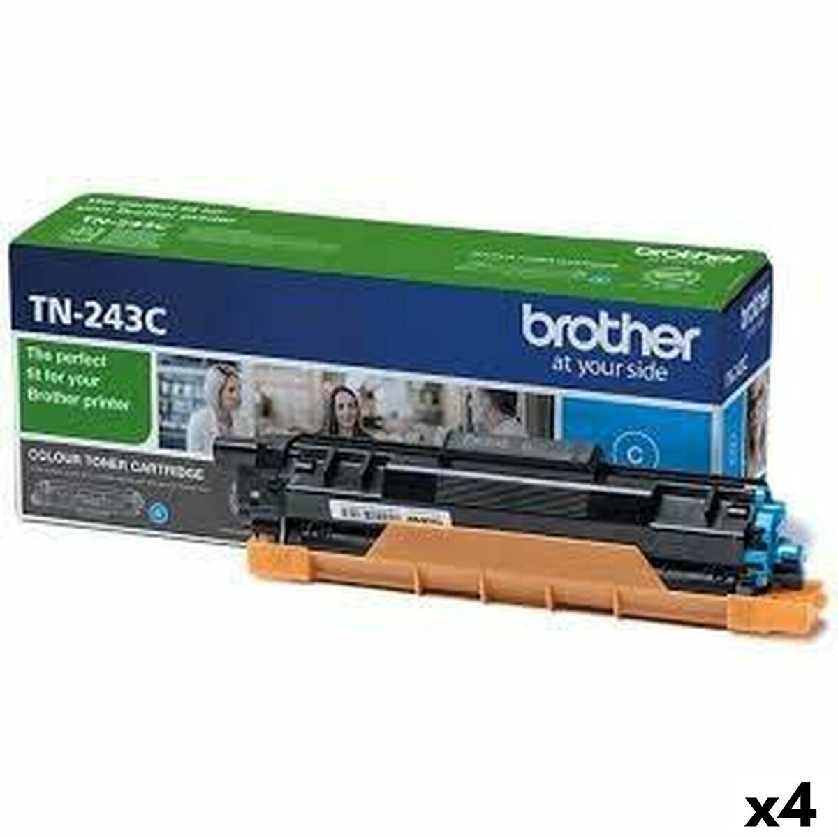 Toner Originale Brother Hll3210cw Ciano (4 Unità)