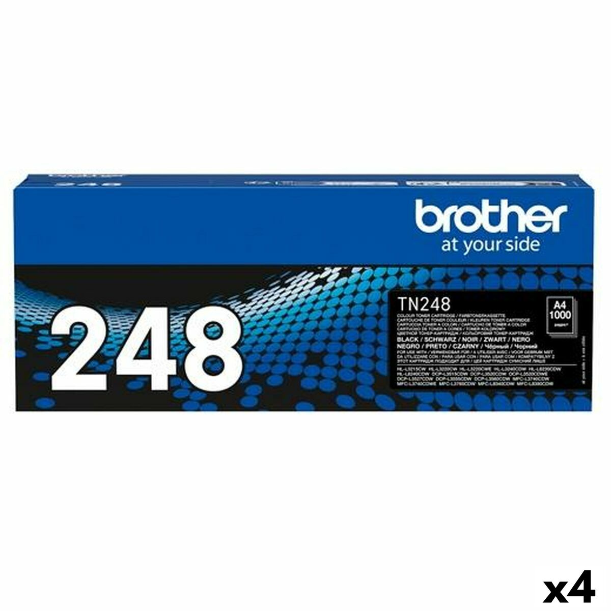 Toner Brother Tn248 Nero (4 Unità)