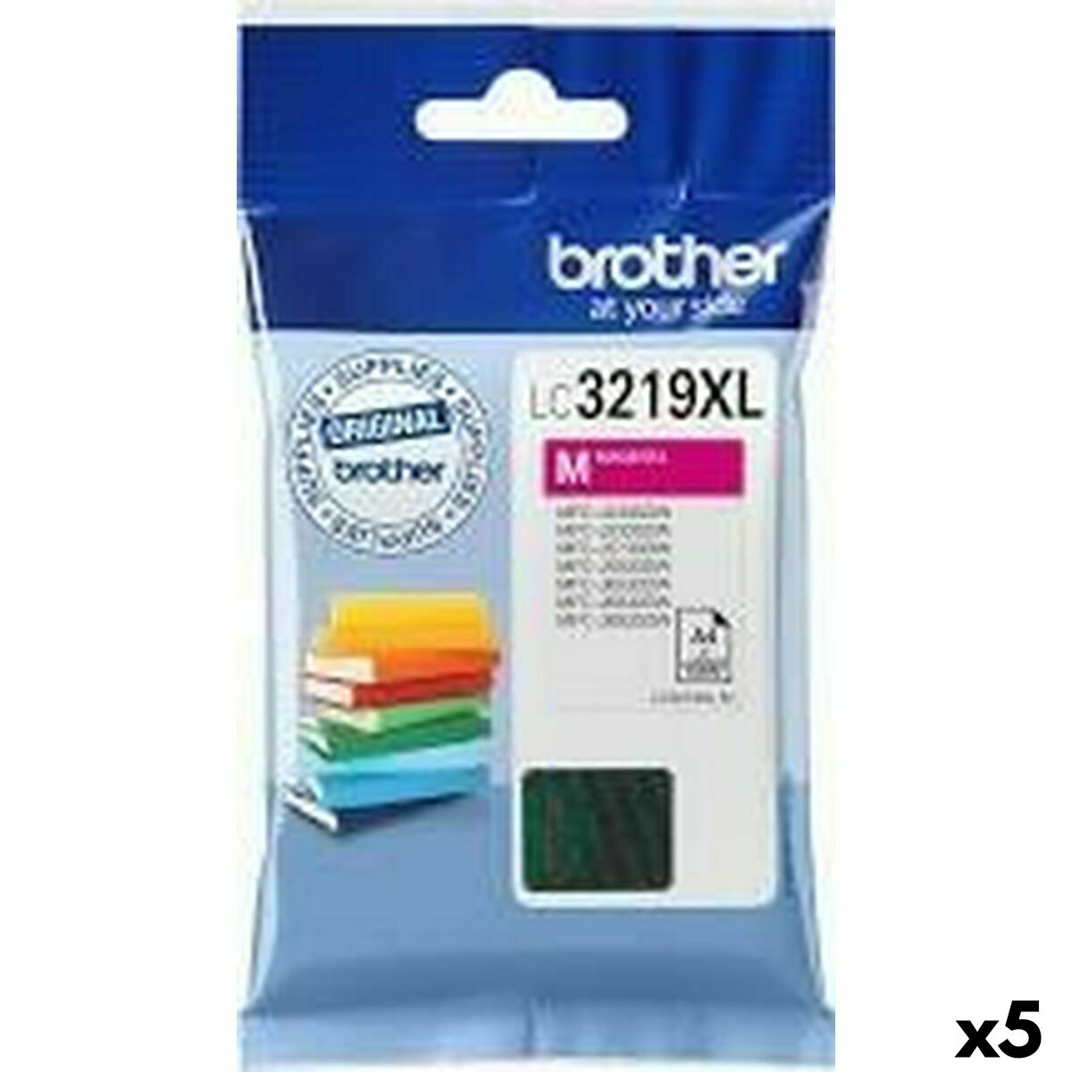 Cartuccia Ad Inchiostro Originale Brother Lc3219xlm Magenta