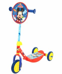 Monopattino Mickey Mouse Gomma Metallo Plastica Azzurro
