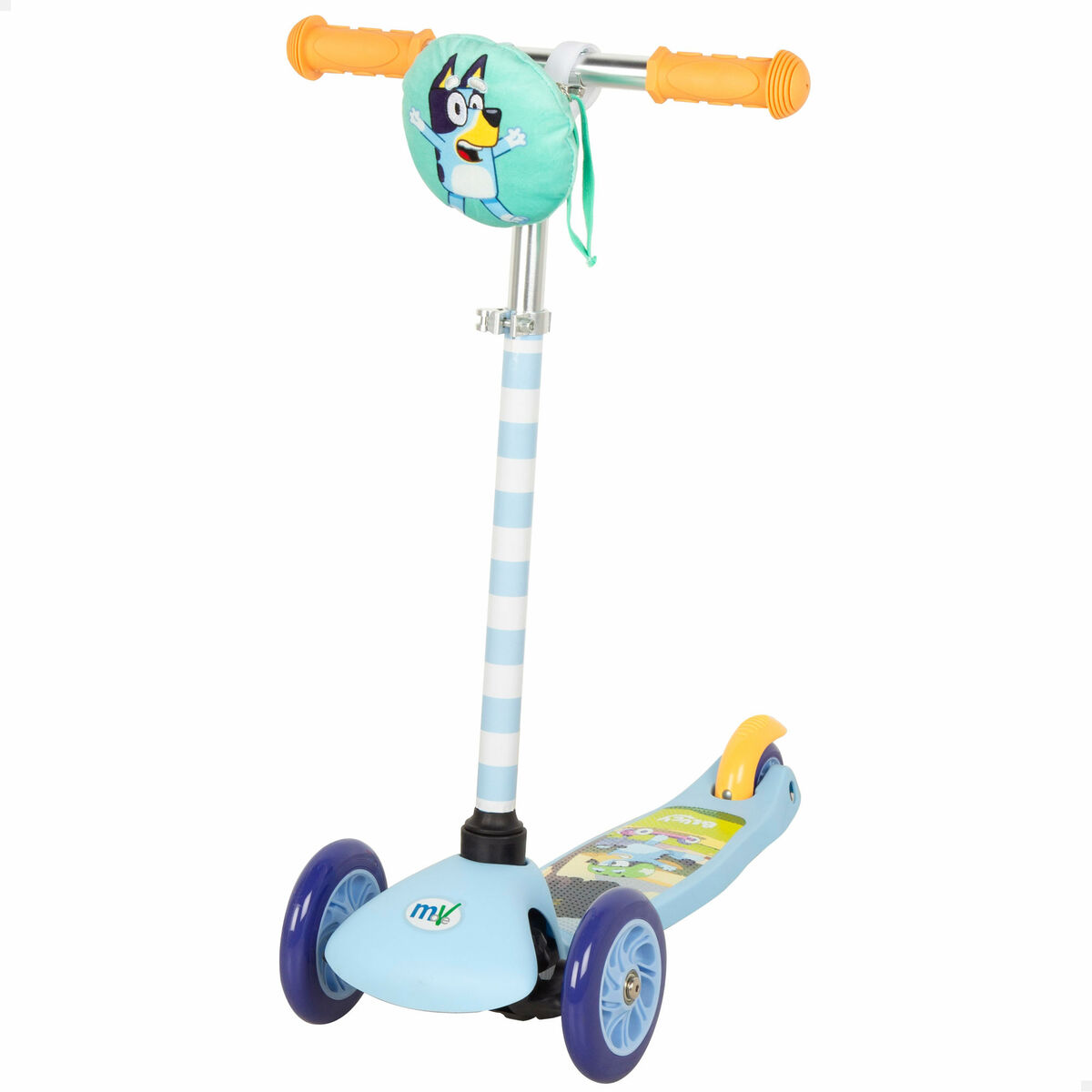 Monopattino Bluey Metallo Plastica Azzurro