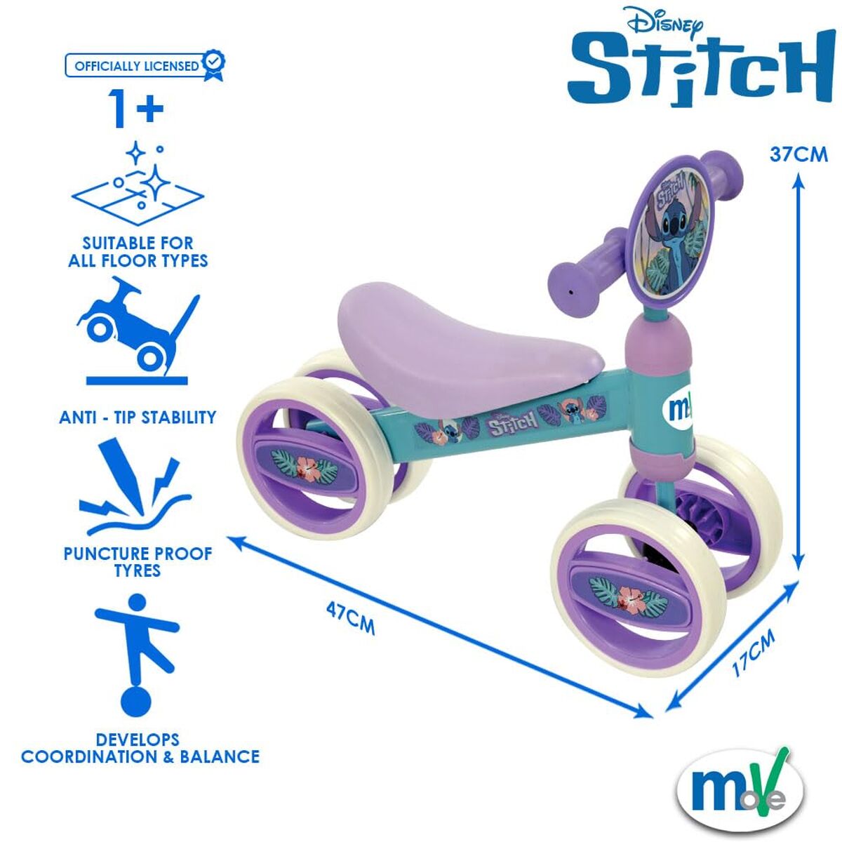 Girello Stitch 47 X 37 X 25 cm - Image 3
