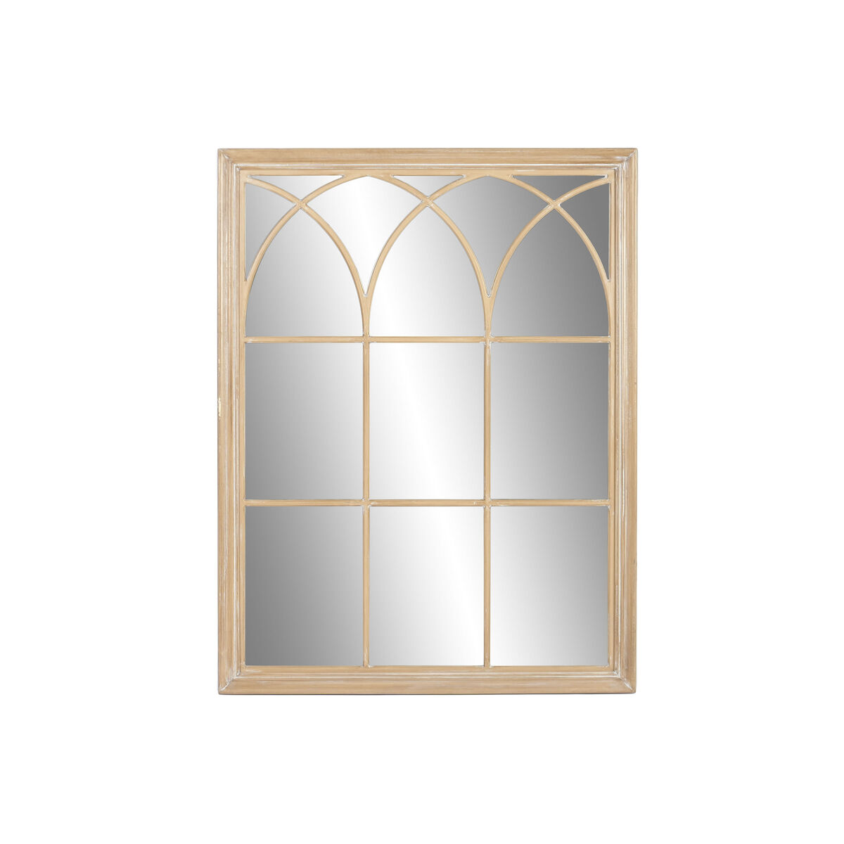 Specchio Da Parete Home Esprit Naturale Finestra