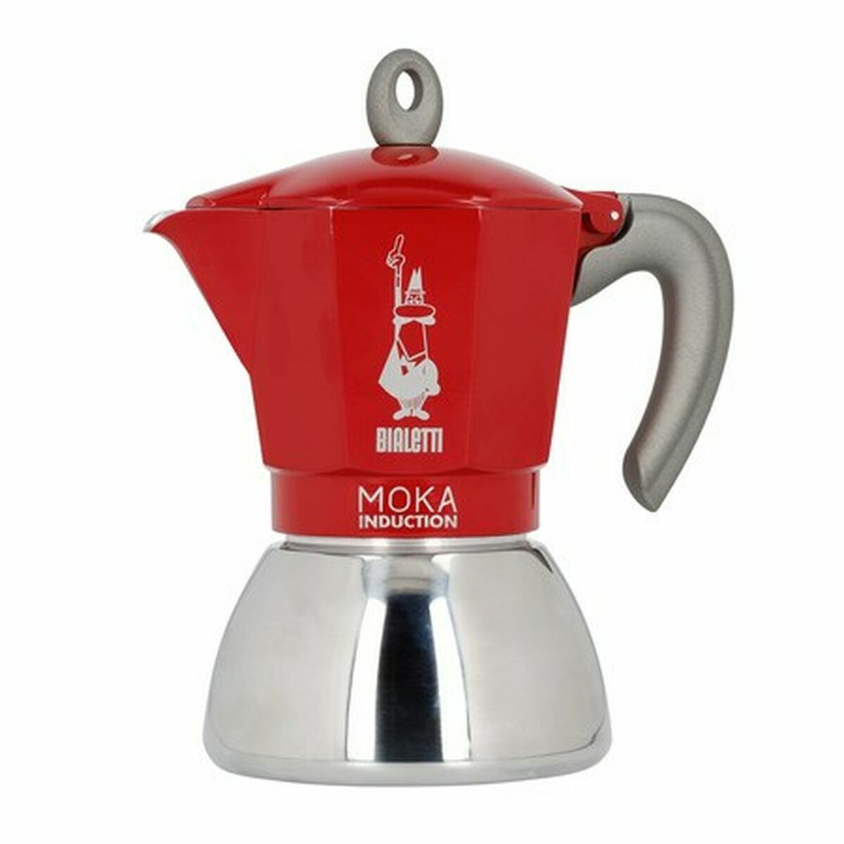 Caffettiera Italiana Bialetti 0006946/np Rosso Metallo