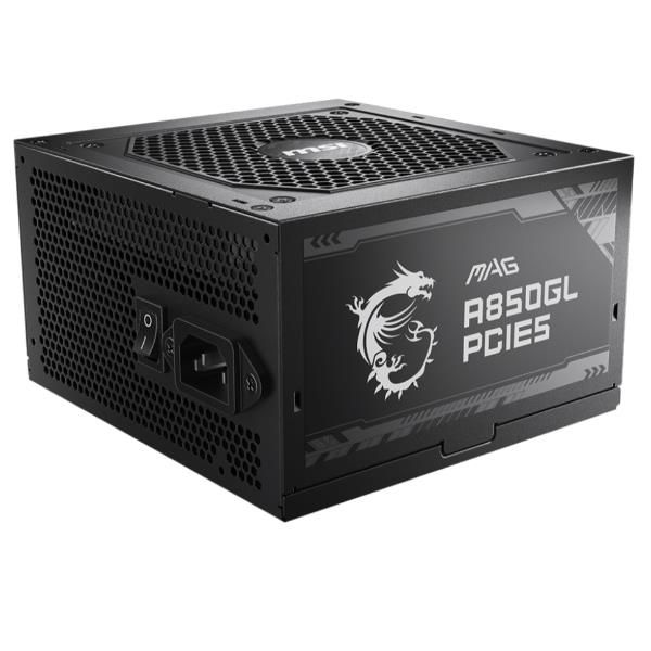 Msi Alimentatore Mag A850gl Pcie5, Eu, 850w, FullY-Modular, 80 Plus Gold