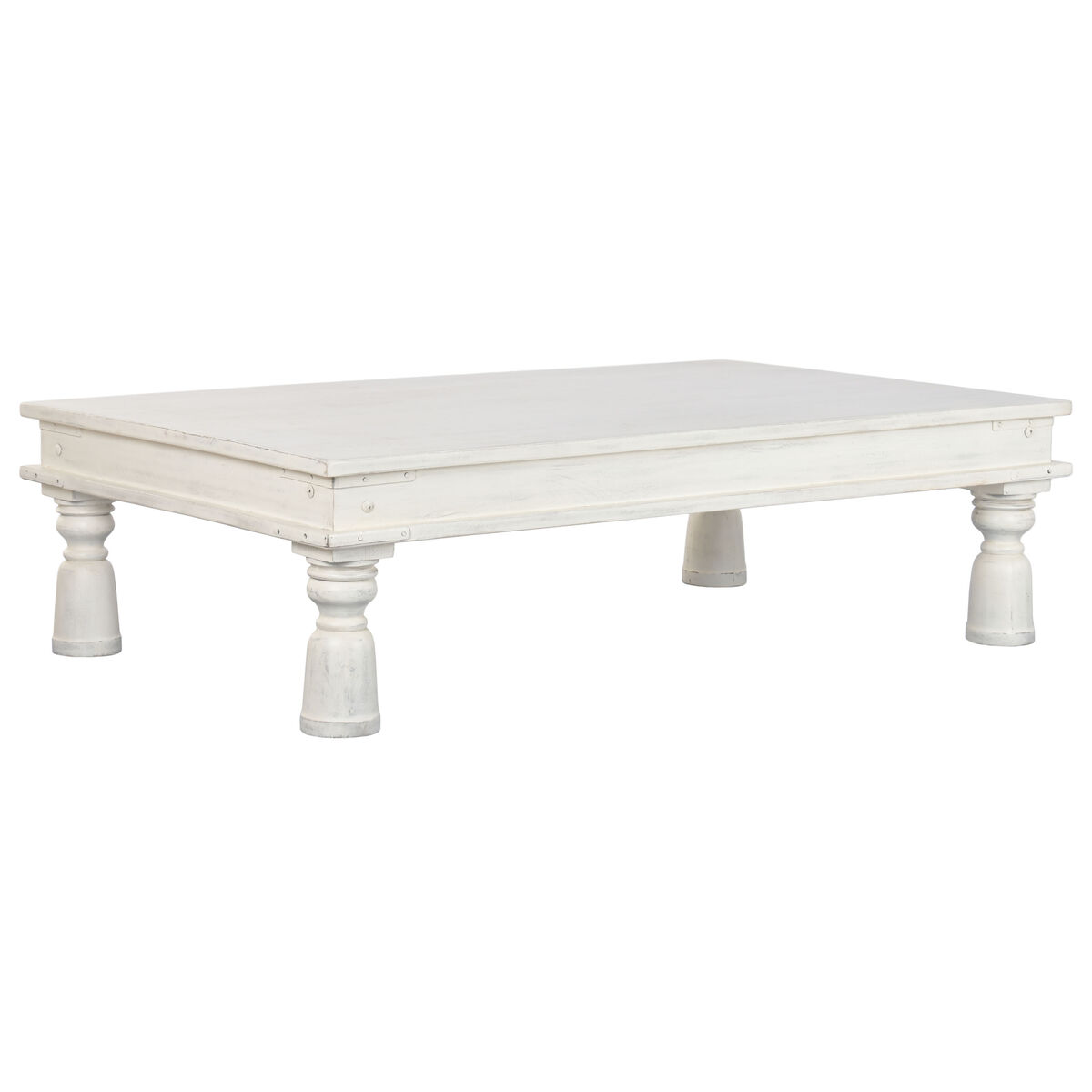 Tavolino Da Caffè Home Esprit Bianco 70 X 107 X 45 cm