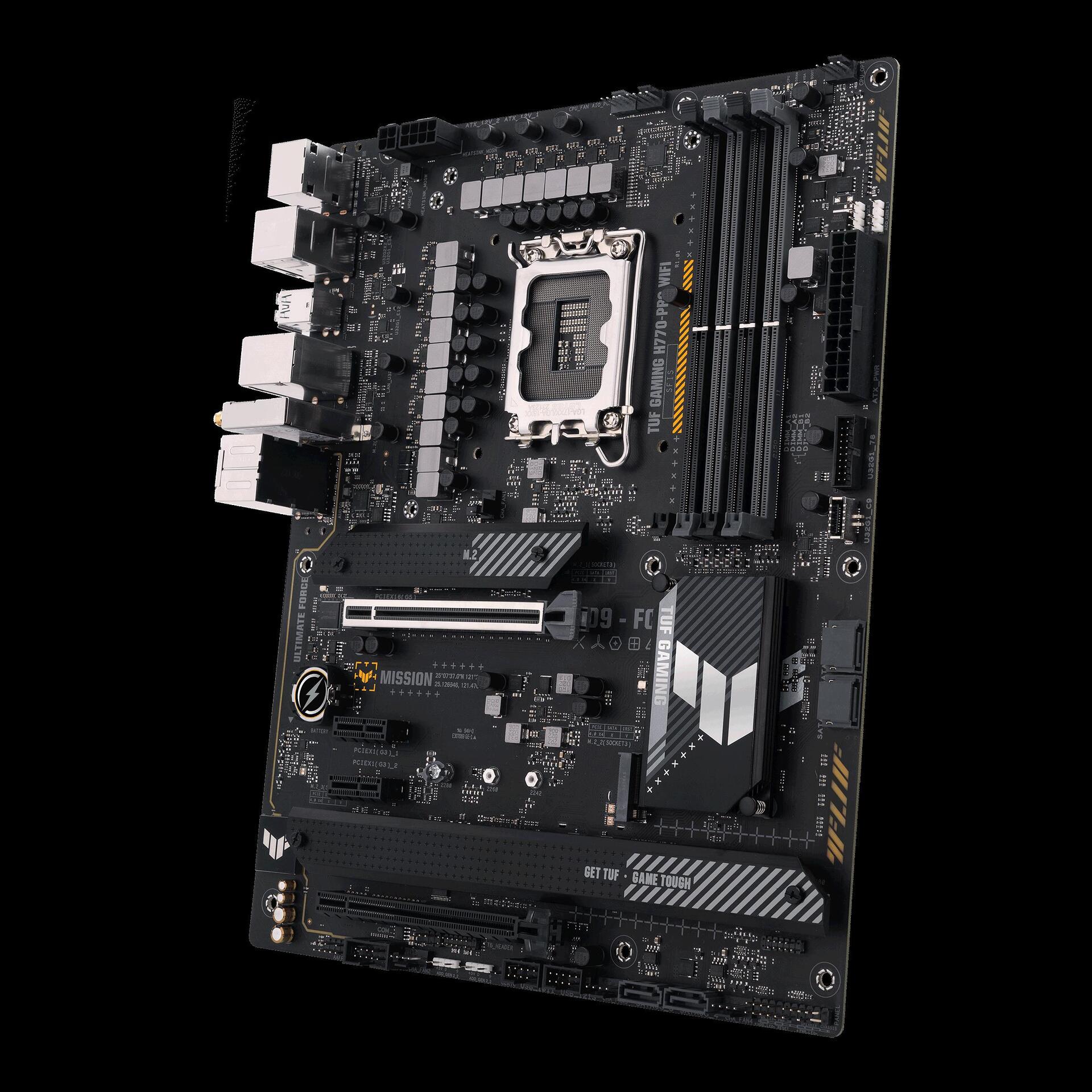 Asus Tuf Gaming H770-Pro Wifi - Intel - Lga 1700 - Intel® Celeron® - Intel® Core™ I3 - Intel® Core™ I5 - Intel® Core™ I7 - Intel® Core™ I9,... - Lga