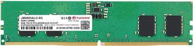 Transcend Jetram - Ddr5 - Modul - 8 Gb - Dimm 288-Pin - 4800 Mhz / Pc5-38400 - Cl40 - 1.1 V - Ungepuffert - ON-Die Ecc (jm4800alG-8g)