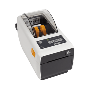 Zebra Zd411-Hc, 12 Punkte/mm (300dpi), Rtc, Usb, UsB-Host, Bt (ble), Ethernet, Eplii, Zplii, Kit (usb), Weiß Etikettendrucker, Healthcare, Thermodire