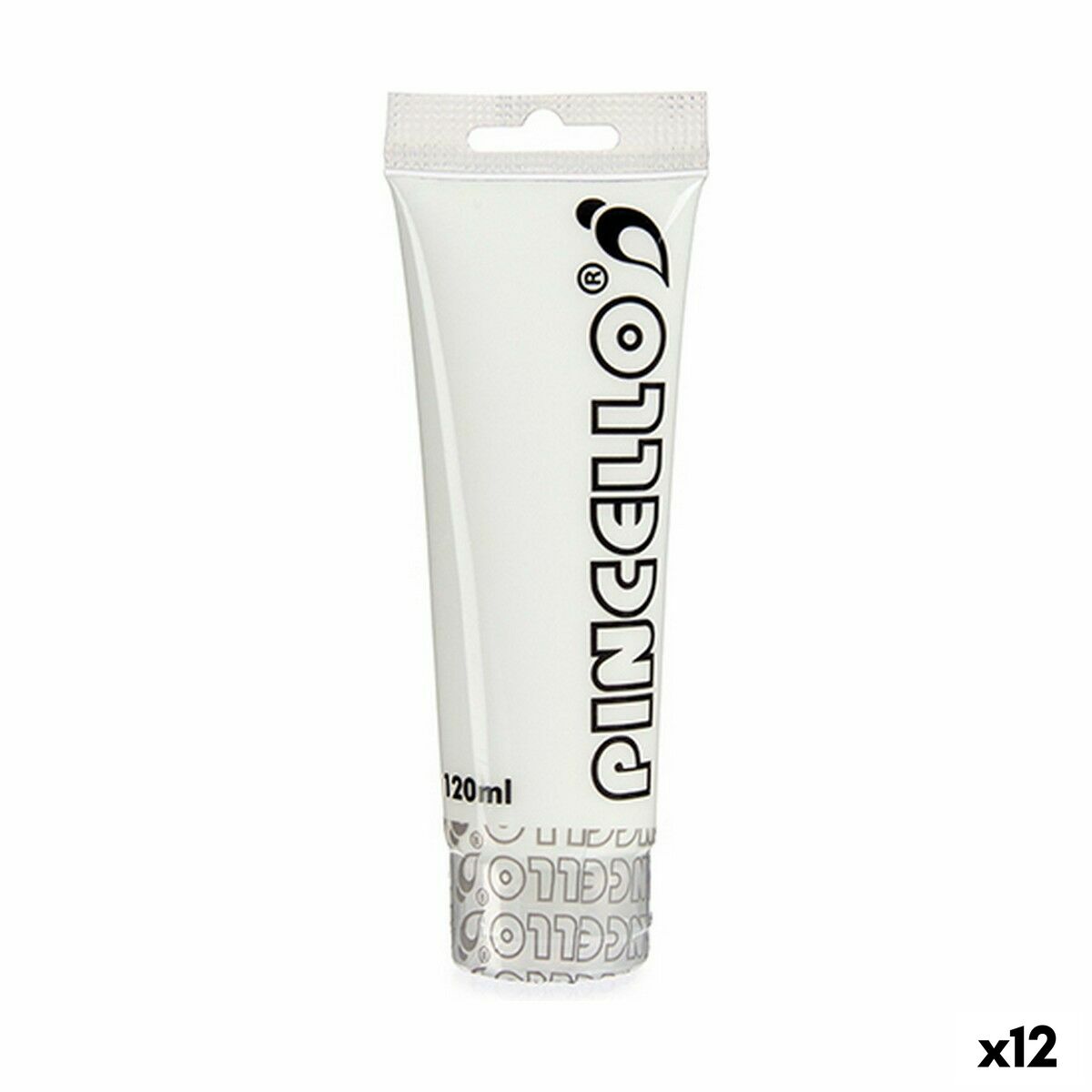 Vernice acrilica Pincello Bianco 120 ml (12 Unità)