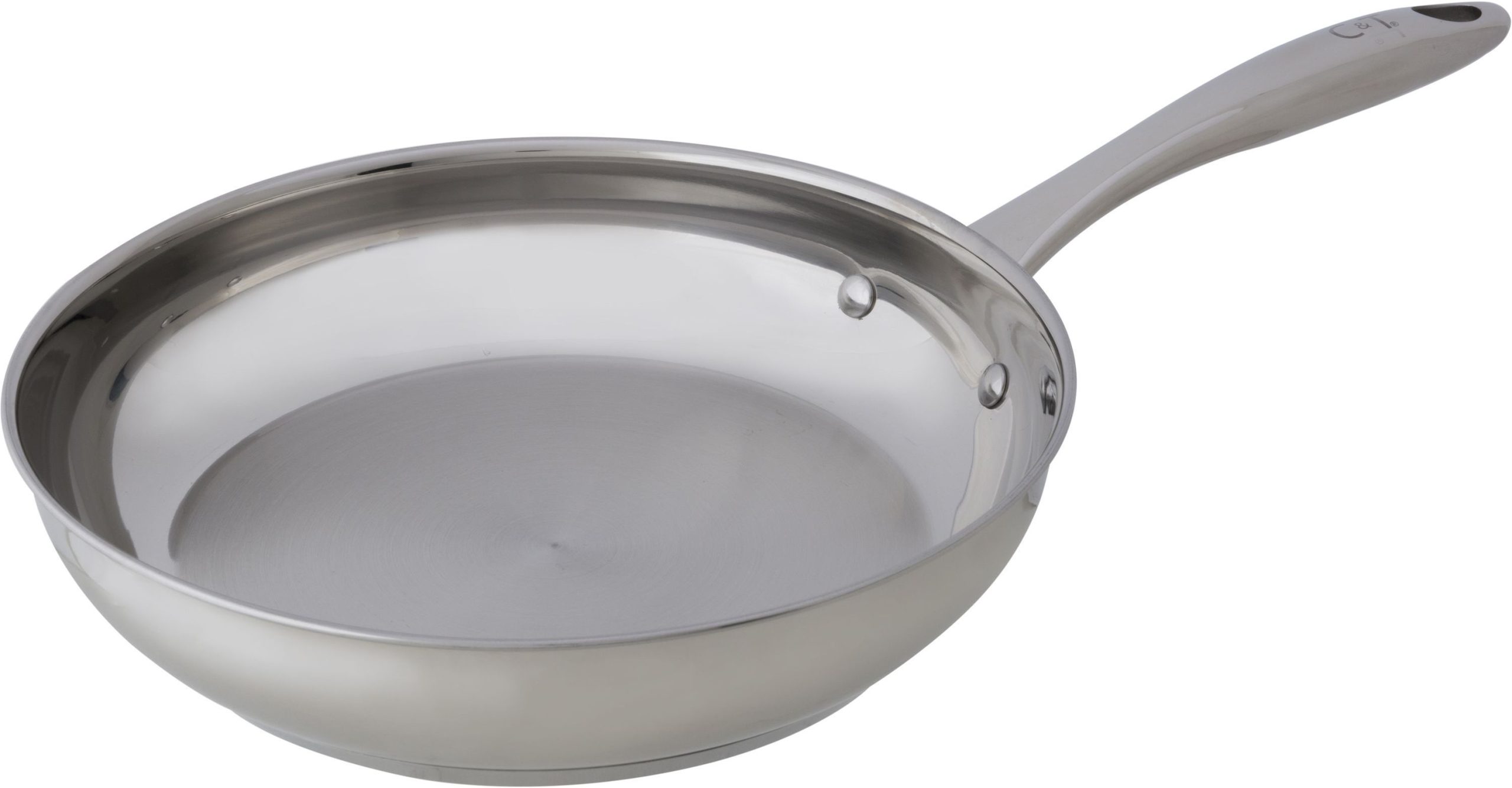 Cozy & Trendy 2803315 Padella In Acciaio Inox - D 28 Cm - Tutte Le Fonti Di Calore, Induzione Inclusa