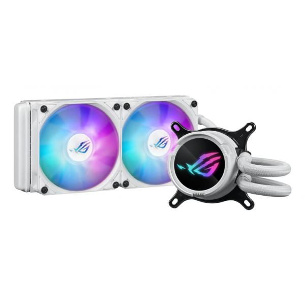 Asus Rog Strix Lc Iii 240 Argb White Edition Processore Kit Di Raffreddamento A Liquido 12 Cm Bianco (asus Rog Strix Lc Iii 240 Argb Cooler)