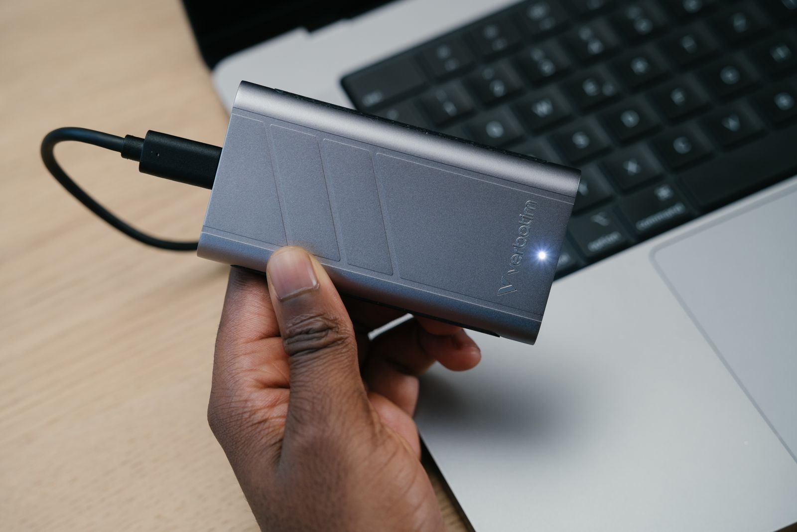 Verbatim Turbometal Ssd Usb4 2tb Usb TipO-C Usb4 Gen 2x2 Argento (verbatim Turbometal Ssd Usb4 2tb Usb t) - Image 5