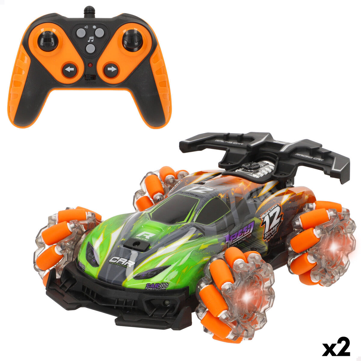 Macchinina Radiocomandata Speed & Go 23 X 8 X 15,5 CM (2 Unità) - Image 3