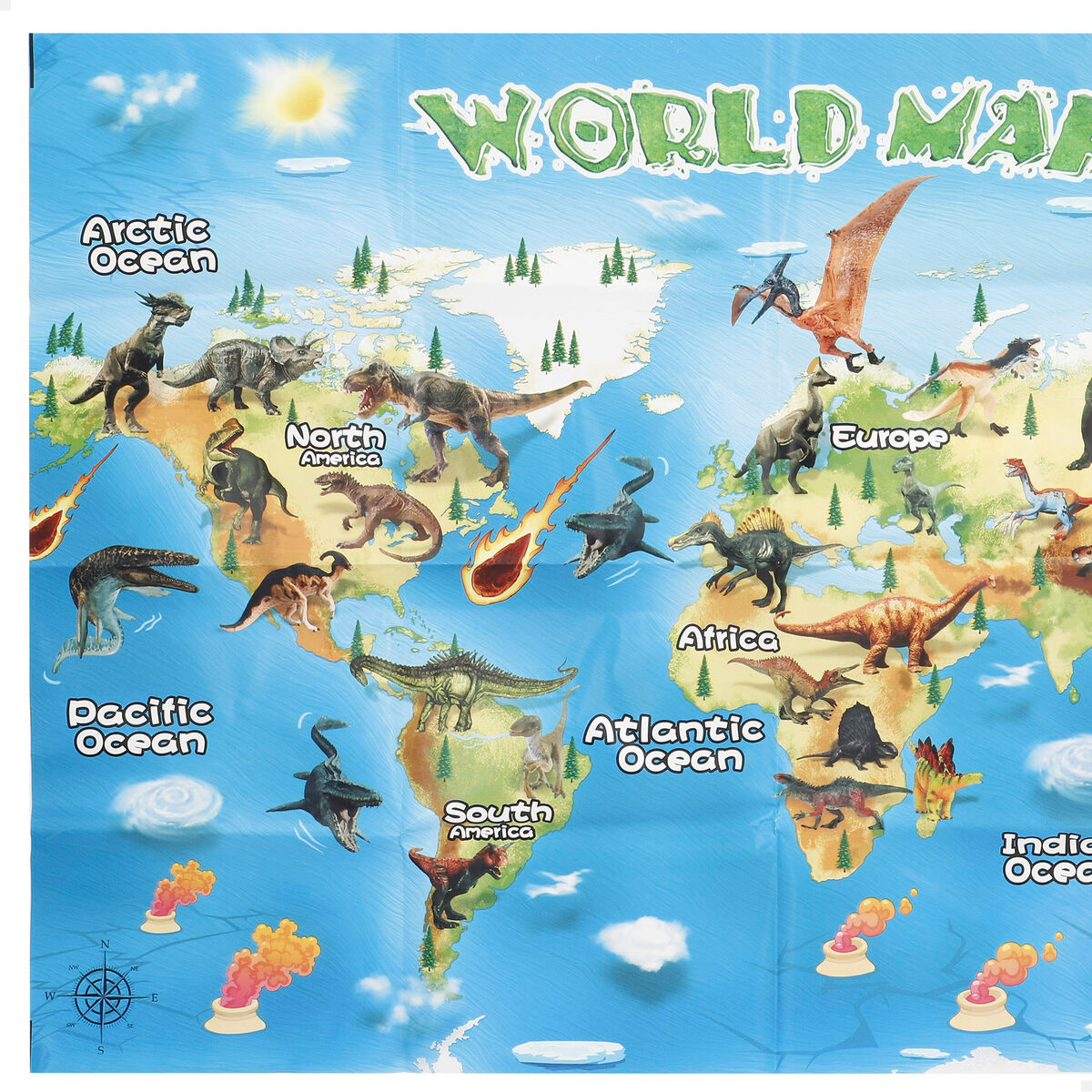 Set Dinosauri Colorbaby 18 x 10 x 6 cm 30 Pezzi 4 Unità - Image 4