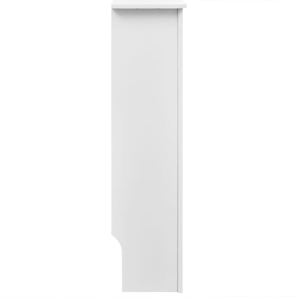 vidaXL Heizkörperabdeckung 2 Stk. Weiß MDF 152 cm - Image 3