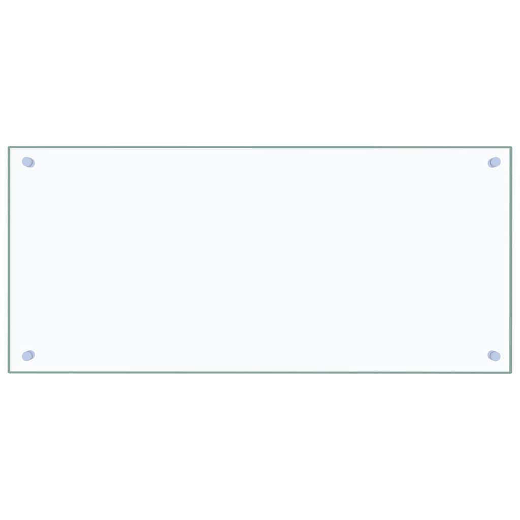 vidaXL Protection de cuisine 2 pcs Transparent 90 x 40 cm verre trempé - Image 4