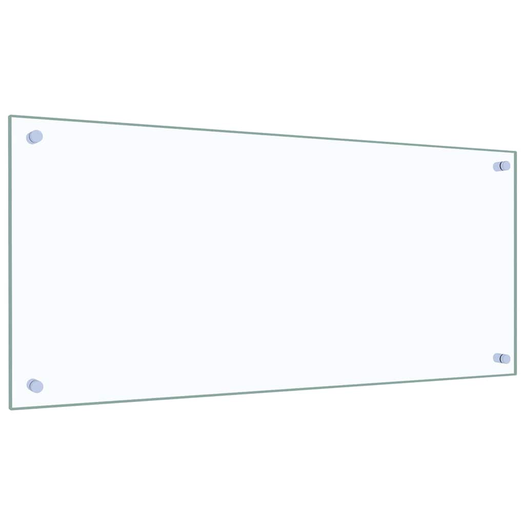 vidaXL Protection de cuisine 2 pcs Transparent 90 x 40 cm verre trempé - Image 3
