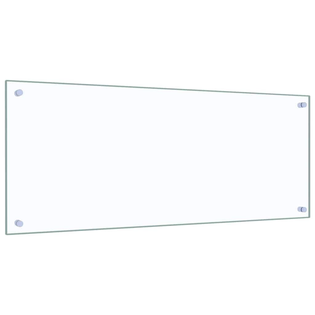 vidaXL Protection de cuisine 2 pcs Transparent 100 x 40 cm - Image 3
