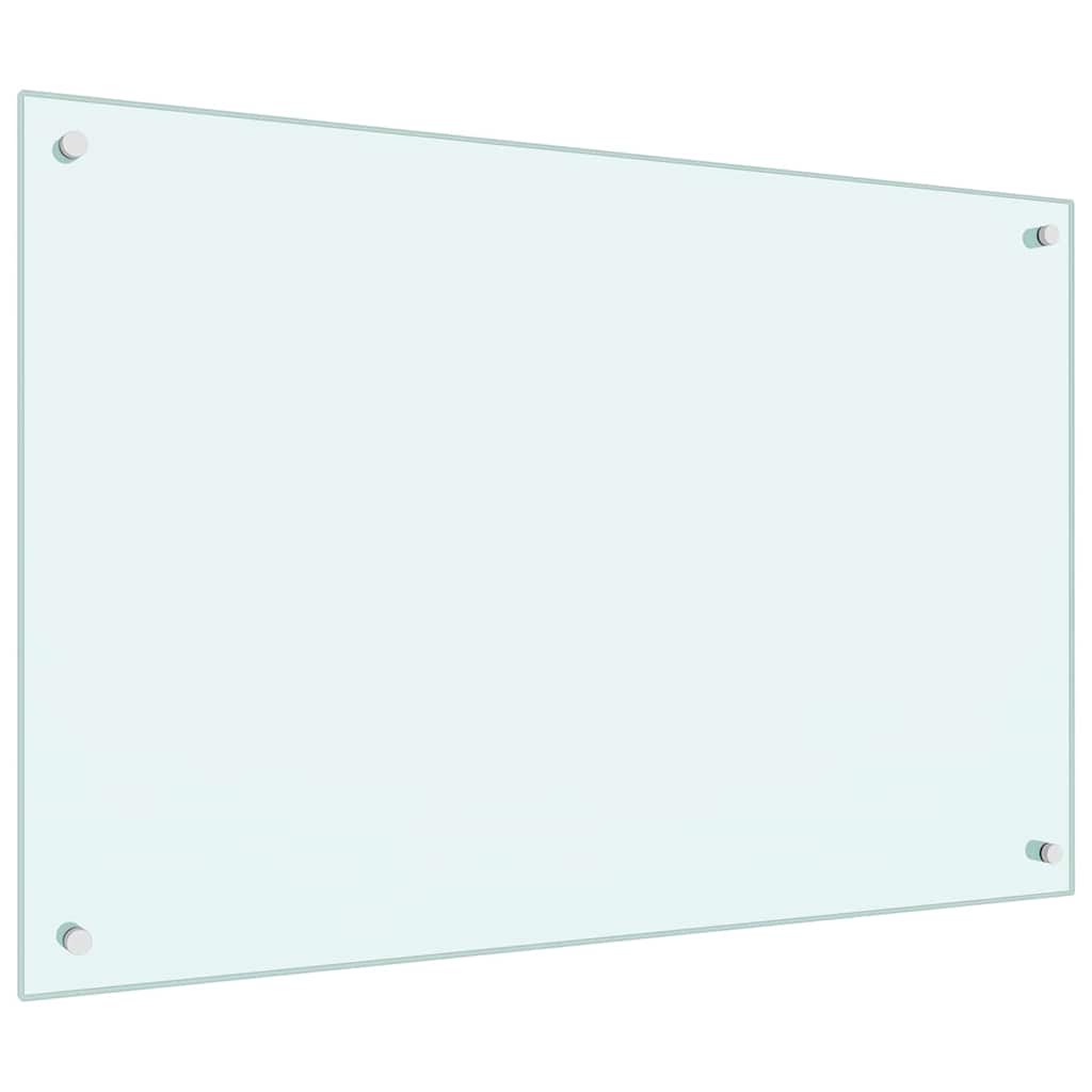 vidaXL Küchenrückwand 2 pcs Weiß 90 x 60 cm Gehärtetes Glas - Image 3