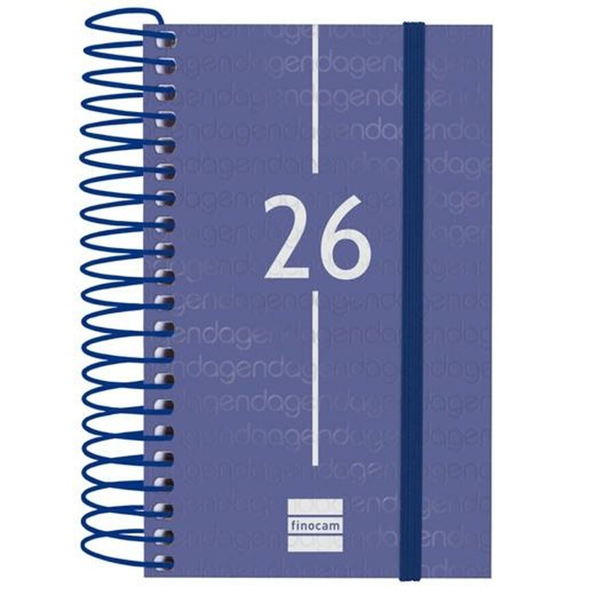 Agenda Finocam YEAR Azzurro Mini 7,9 x 12,7 cm 2026