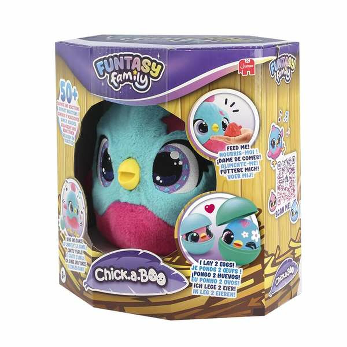 Animale Interattivo Diset Funtasy Family Multicolore Plastica - Image 3