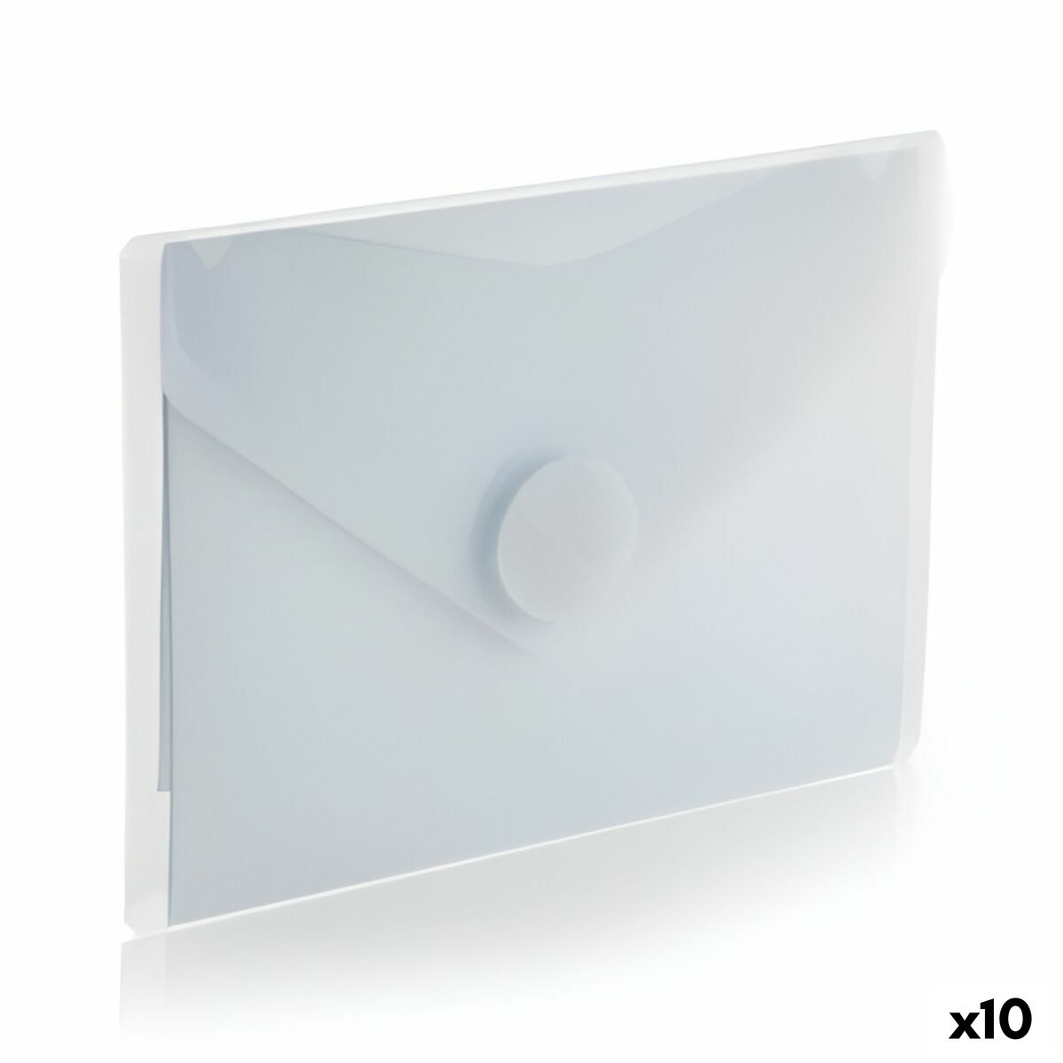Busta Office Box 	V-LOCK polipropilene 8,5 x 12 cm (10 Unità)