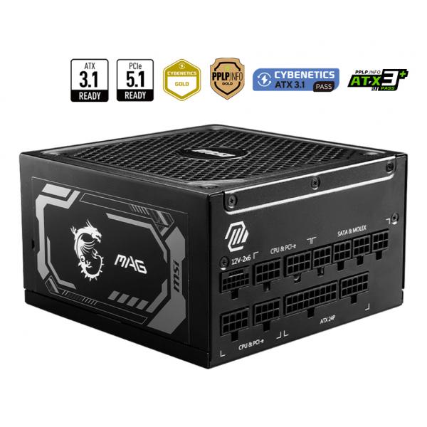 Fonte di Alimentazione MSI 306-7ZP9A11-CE0 80 Plus Gold