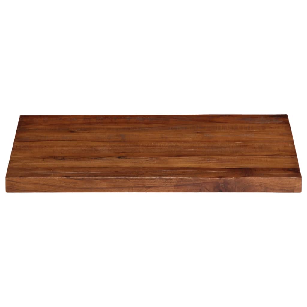 vidaXL Tablero mesa rectangular madera maciza reciclada 80x70x2,5 cm - Image 3