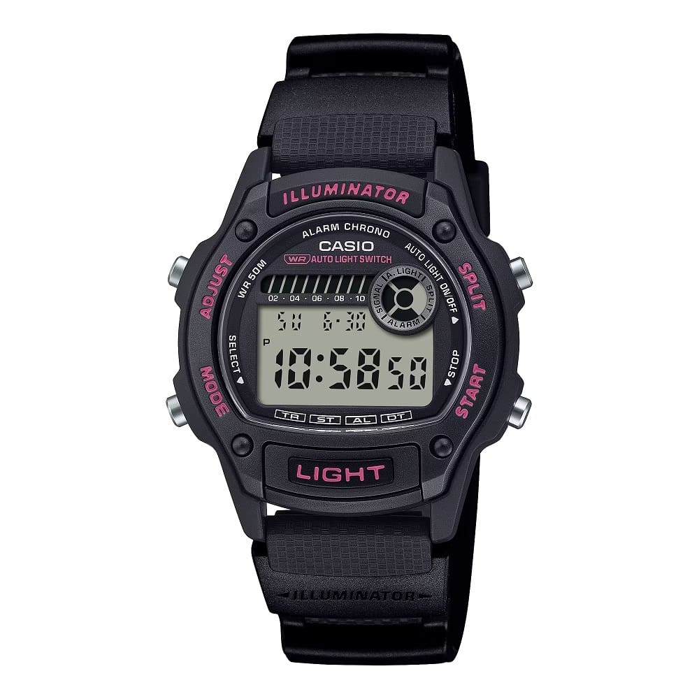 Casio Sport Mod. Timeless Collection - Black - Pink