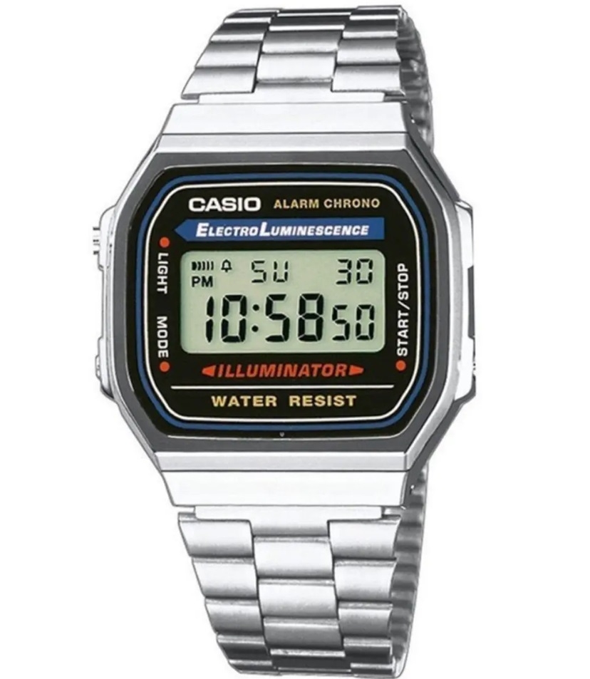 Casio Vintage Mod. Iconic - Classic Silver