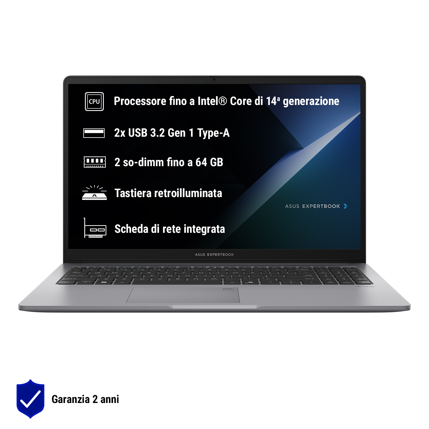 Asus Nb 15,6" Expertbook B1 Core 5 120u 16gb 1t Ssd Win 11 Pro