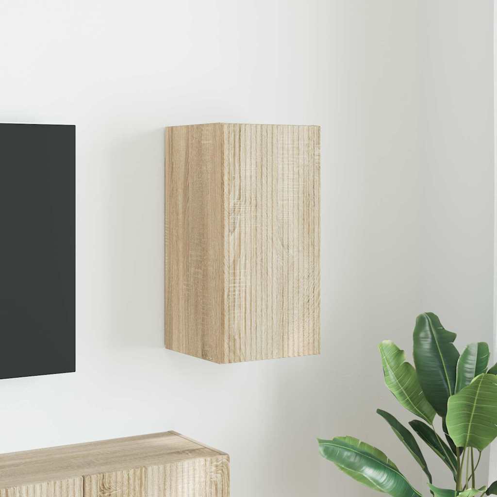 vidaXL Mueble de TV Montado en la Pared Sonoma 30 x 31 x 60 cm