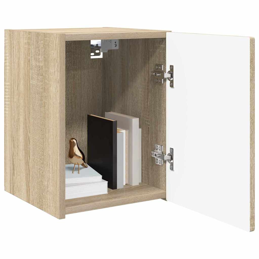 vidaXL Mueble de TV Montado en la Pared Sonoma 30 x 31 x 40 cm - Image 3