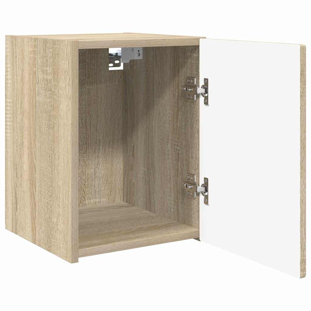 vidaXL Mueble de TV Montado en la Pared Sonoma 30 x 31 x 40 cm - Image 5