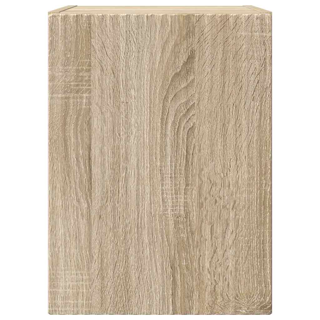 vidaXL Mueble de TV Montado en la Pared Sonoma 30 x 31 x 40 cm - Image 6