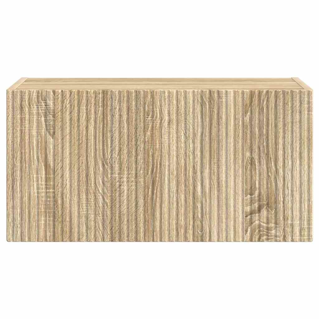 vidaXL Mueble de TV Montado en la Pared Sonoma 60 x 31 x 29.5 cm - Image 6