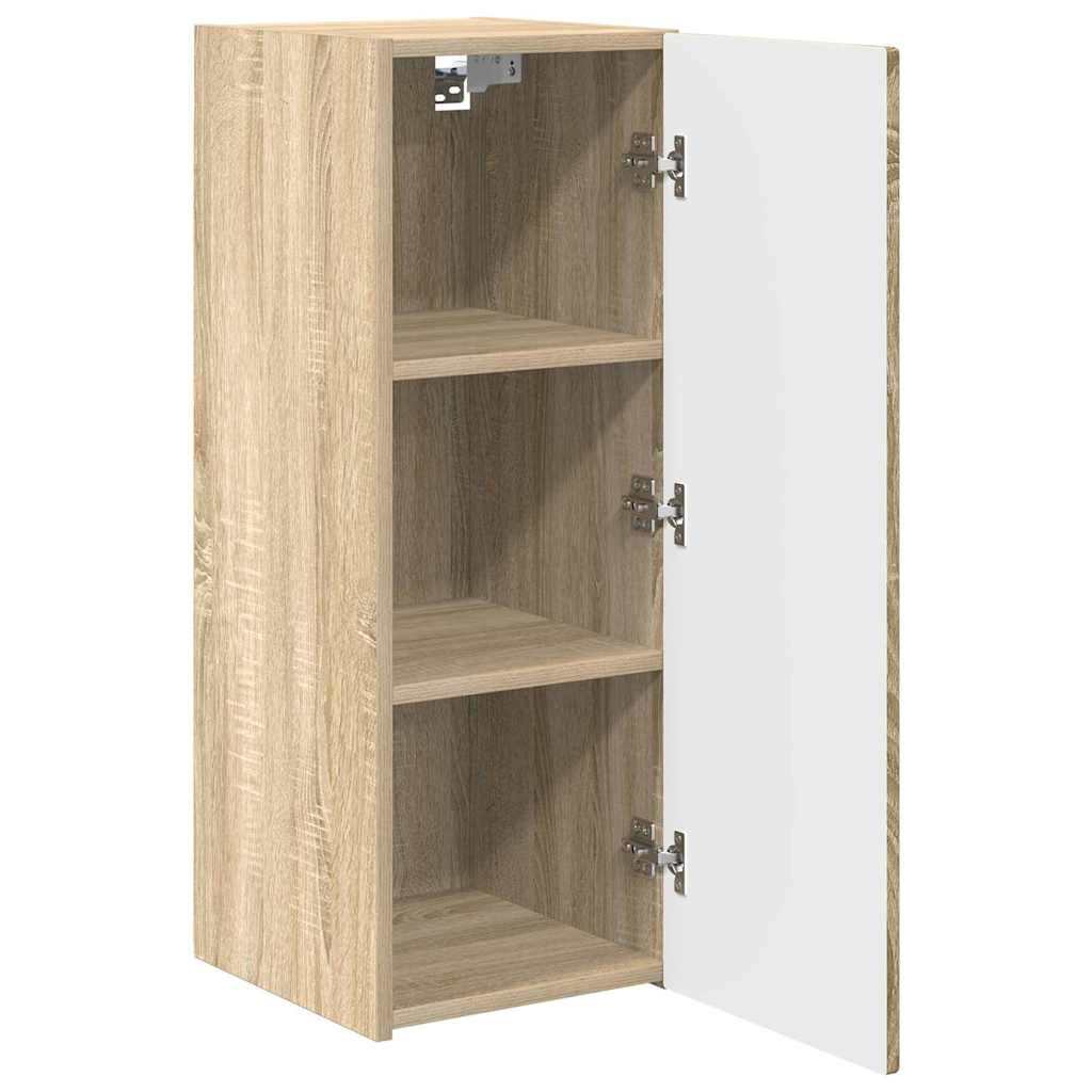 vidaXL Mueble de TV Montado en la Pared Sonoma 30 x 31 x 80 cm - Image 5